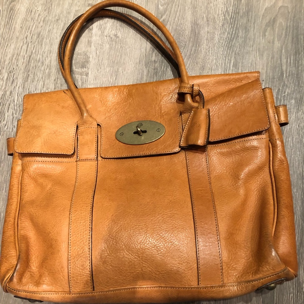 Mulberry authentic satchel large Bayswater